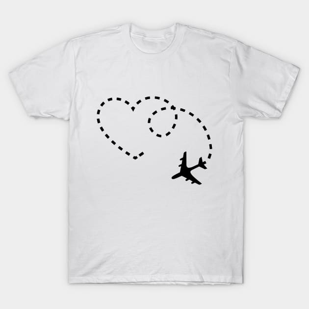 I love planes and flying T-Shirt by VFR Zone